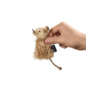 Brinquedo de Pelúcia Para Gatos - Ratinho Bege Mimo - PP134