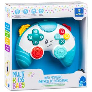 Brinquedo Meu Primeiro Controle de Vídeo Game Multikids Baby - BR1643
