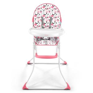 Cadeira alta de alimentação para bebê até 15kg Rosa Multikids - BB370