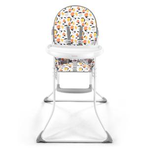Cadeira alta de alimentação para bebê Multikids até 15kg Cinza - BB371