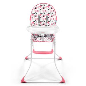 Cadeira alta de alimentação para bebê Multikids até 15kg Rosa - BB370