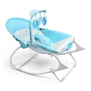 Cadeira de Descanso e Balanço Seasons 0-18kgs Azul Multikids Baby - BB215
