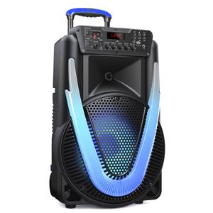 Caixa De Som SUNNY II 500W - 12 POL - BT/AUX/SD/USB/FM/LED - SP395