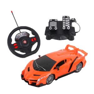 Carrinho Racing Control Raptor Laranja Multikids - BR1337