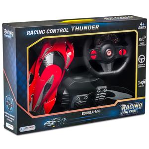 Carrinho Racing Control Thunder Vermelho Multikids - BR1644