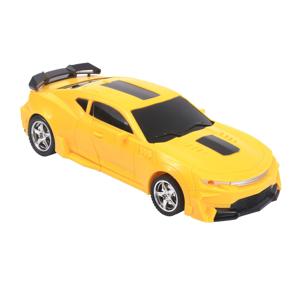 Carrinho Transformável Controle Remoto Megaformers Auto Saturn Amarelo Multikids - BR1653
