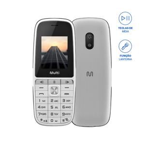 Celular Multilaser Up Play Dual Chip Mp3 Com Câmera Branco - P9077