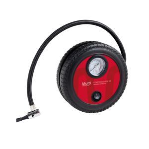 Compressor de Ar Roda 12V Vazão 15L/Min 200 PSI 3 Bicos Multilaser - AU615