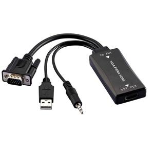 Conversor Vga M X Hdmi F C/ Áudio Multi - WI280