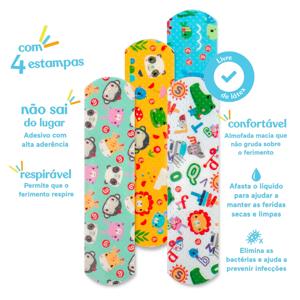 Curativo Estampado Caixa Com 25 Fisher Price -  HC483