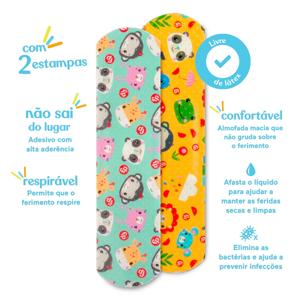 Curativo Estampado Caixa Com 8 Fisher Price - HC482