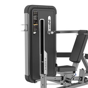 Dual Chest/Shoulder Press Preto Wellness - EM230