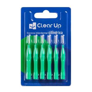 Escova Interdental Cônica - 6 unidades Clear Up Multi Saúde - HC600