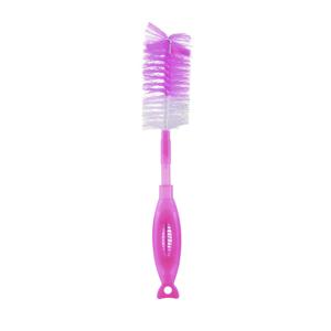 Escova Limpa Mamadeira e Bico Soft Clean 2 em 1 Rosa Multikids Baby - BB159