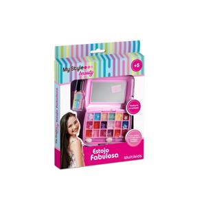 Estojo de Maquiagem Infantil My Style Beauty Estojo Fabulosa +5 Anos Multikids - BR1331