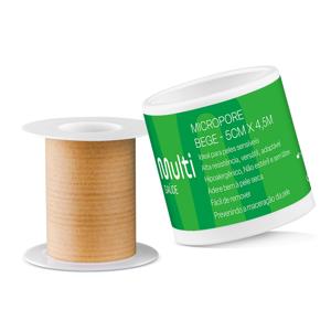 Fita Microporosa 5 x 4,5 cm Bege Multi Saúde - HC320