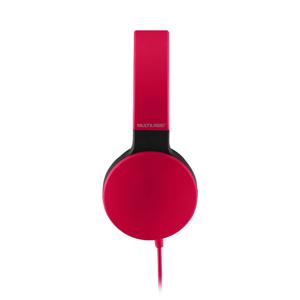 Fone De Ouvido Dobrável New Fun P2 Vermelho Multi - PH270