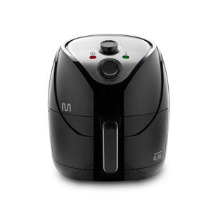 Fritadeira elétrica Air Fryer 6,5L C/ Grade , Timer 60Min , Temp. 200°C - 1800w-220v - Preto Multi - CE126