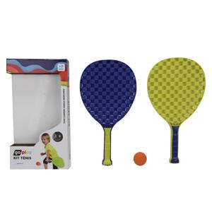 Go Play Kit Tênis com 2 Raquetes e Bolinha Multikids - BR949