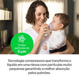 Inalador Compressor Neb Easy Bivolt Multi Saúde - HC267