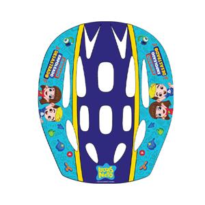 Kit de Proteção Infantil Multikids Luccas Neto com capacete , joelheira e cotoveleira - BR1818