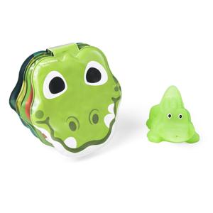 Kit Livro de Banho - Croc , O Crocodilo Brincalhão e Brinquedo de Banho +4m Multikids Baby - BB1065
