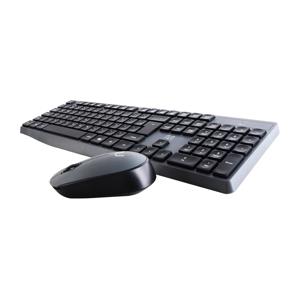 Kit Teclado e Mouse Sem Fio Côncavo Multimídia Conexão USB 1600dpi Teclas Côncavas Cinza - TC245