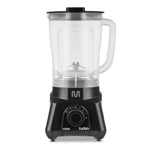 Liquidificador Turbo Preto 550w-127v  Multi Home - LQ551