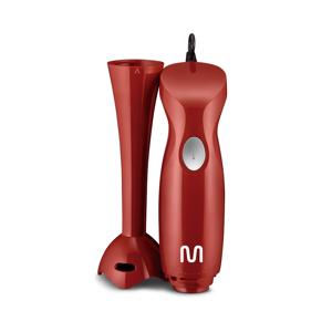 Mixer De Alimentos 200W 1 Velocidade e Copo De 500ML 127V Vermelho Multi - FP011