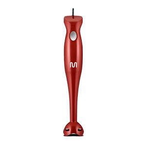 Mixer De Alimentos 200W 1 Velocidade e Copo De 500ML 127V Vermelho Multi - FP011