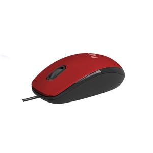 Mouse Com Fio MF400 Clique Silencioso Conexão USB 1200dpi Cabo de 180cm 3 Botões Vermelho Multilaser - MO390