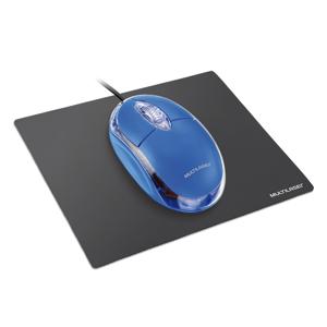 Mouse Pad Multilaser Standard 20 Unidades Preto - AC027