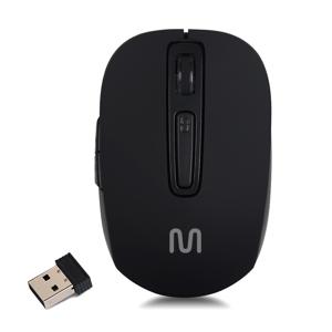 Mouse Sem Fio Multi (Multilaser) Wave Recarregável Bateria de Litío e Compacto - MO277