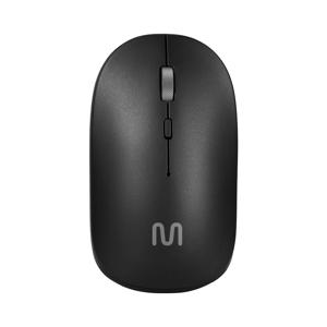 Mouse Sem Fio Slim Bluetooth e USB 1600dpi 4 Botões + Pilha Inclusa Preto Multi (Multilaser) - MO331