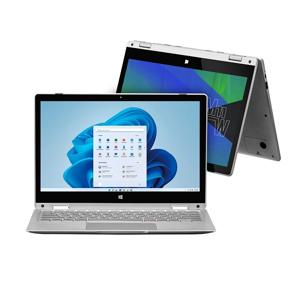 Note 2 em 1 , Windows 11 Home , Processador Intel Celeron , Tela 11,6 Pol + Microsoft 365 Personal e 1TB na Nuvem - PC280