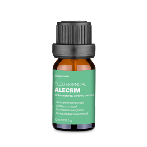 Óleo Essencial De Alecrim 10ml - 100% Puro e Natural - Multi Saúde - HC123