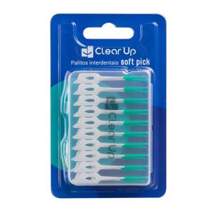 Palitos Interdentais Soft Picks 20 unidades Clear Up Multi Saúde - HC601