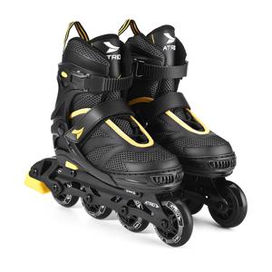 Patins Inline Regulável Tamanho 37-40 G Preto Atrio - ES307
