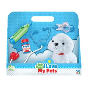 Pelúcia I Love My Pets Vet Set Basic Multikids - BR1739