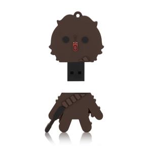 Pen Drive Star Wars Chewbacca 8GB USB Leitura 10MB/s e Gravação 3MB/s Multilaser - PD041