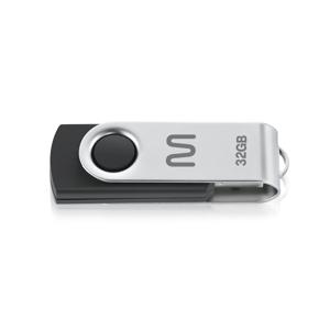 Pen Drive Twist 32GB USB Leitura 10MB/s e Gravação 3MB/s Preto Multilaser - PD589
