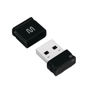 Pen Drive Nano 8GB USB Leitura 10MB/s e Gravação 3MB/s Preto Multi - PD053