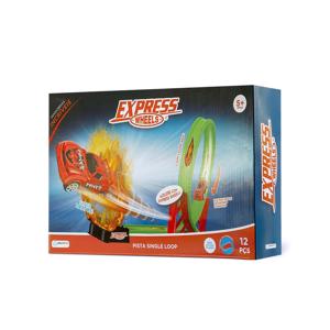 Pista de Corrida Single Loop Com Carrinho Express Wheels Multikids - BR1017