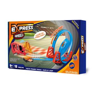 Pista Power Track Duplo Loop Express Wheels Multikids - BR1021