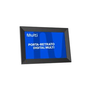 Porta Retrato Digital Smart WiFi Integrado 10.000 Fotos Multi - DF001