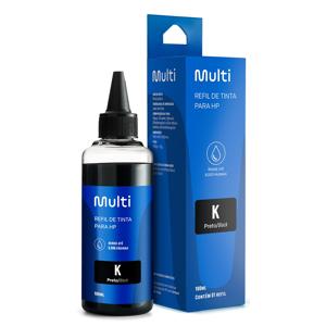 Refil de Tinta Preto HP 100ml Multi - RF001