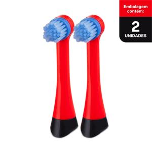 Refil Para Escova Elétrica Sônica Infantil Funny Brush Lady Bug - Multi Saúde - HC372
