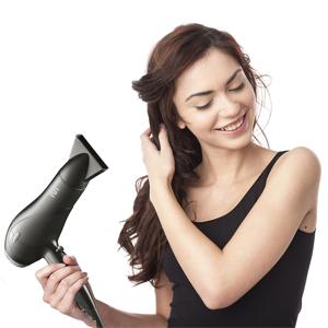 Secador de Cabelo Preto com 3 Temperaturas 2000w-220v Multi Care - EB174