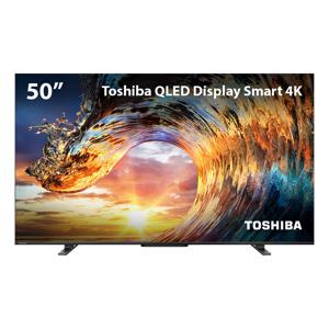 Smart TV QLED 50" 4K Toshiba 50M550L VIDAA 3 HDMI 2 USB Wi-Fi - TB013M