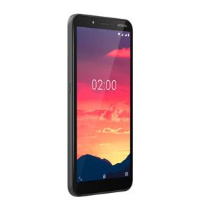 Smartphone Nokia C2 32GB, 1GB RAM, 5,7 Pol HD+, Câmera Dupla traseira 5MP + Flash Frontal - Carvão NK010